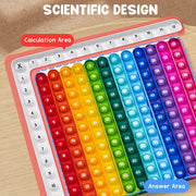 Fun Math Learning Set: Flash Cards & Pop Fidget Board