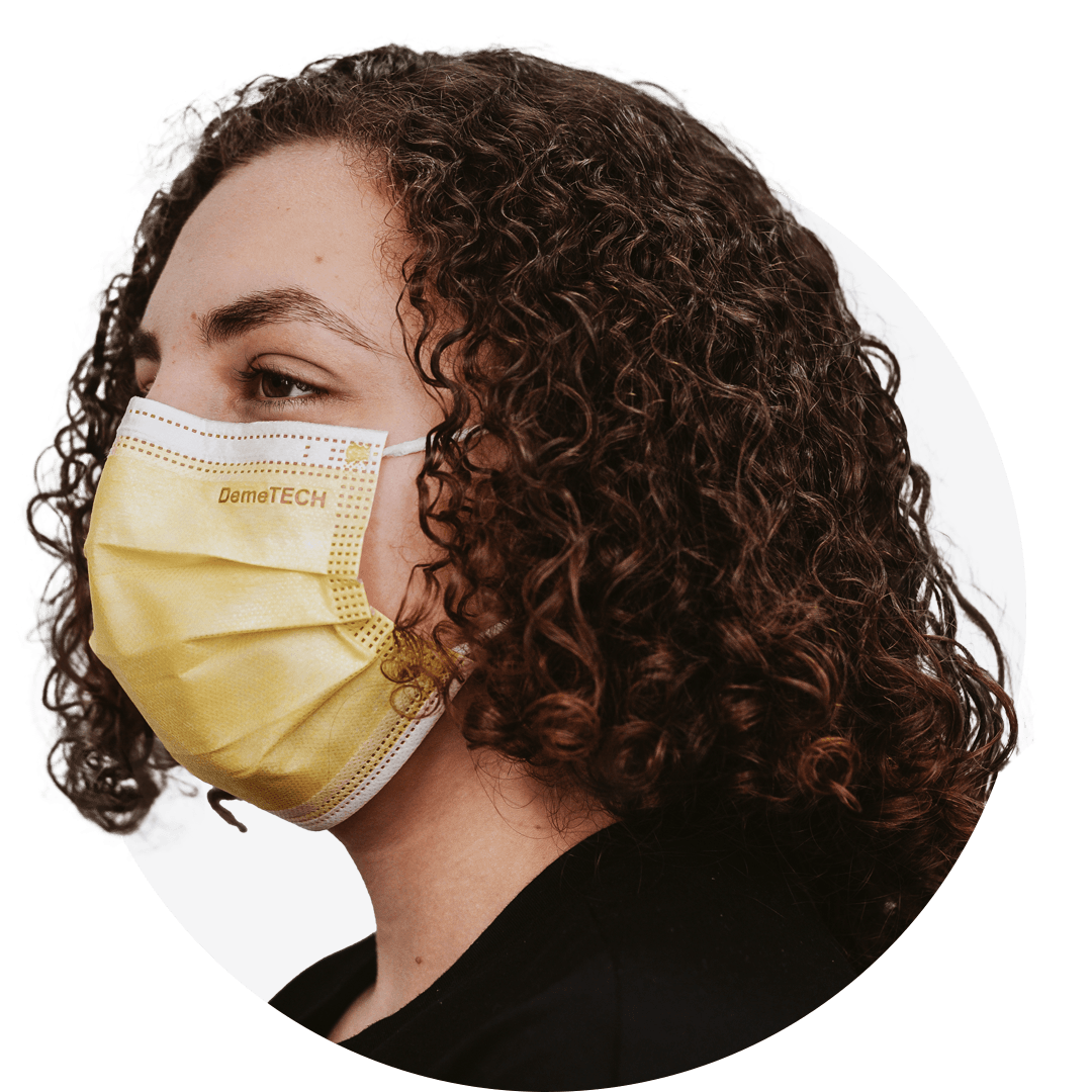 Disposable Mask ASTM Level 3 (Box of 50), Size: Regular