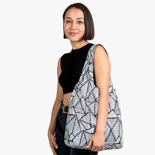 Ultra-Light Standard Tote Bag – Foldable, Durable & Reusable Shopping Bag(2 Pack)