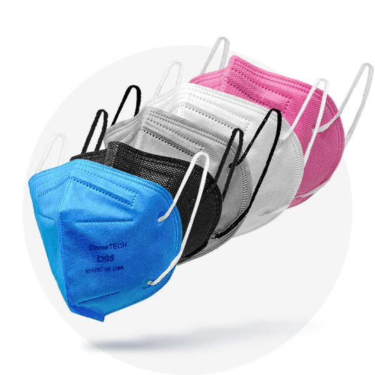 D95, Particulate Respirator, Fold Style with Earloops, (Box of 20)