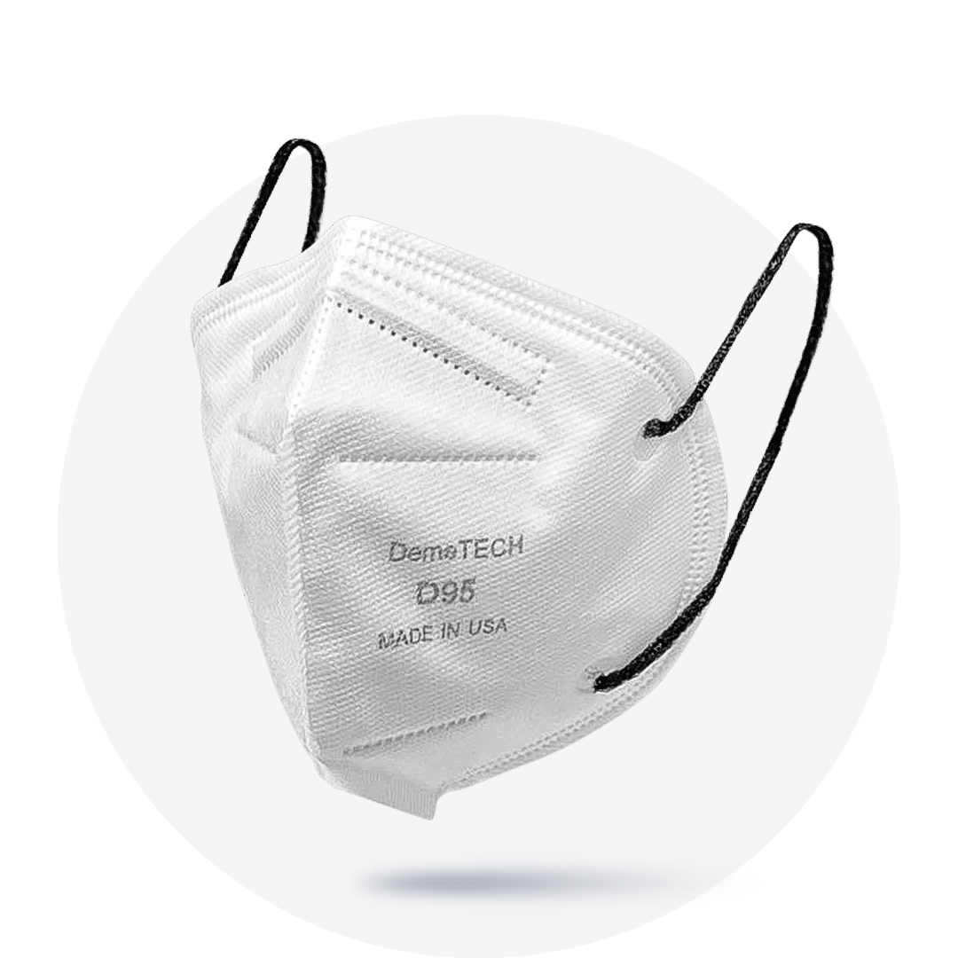 D95, Particulate Respirator, Fold Style with Earloops, (Box of 20)