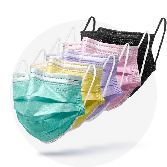Multi-Color Pack Disposable Mask ASTM Level 3 (Box of 50)