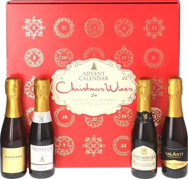 Christmas Countdown: Italian Sparkling Wine Party Calendar! 🎉🍾
